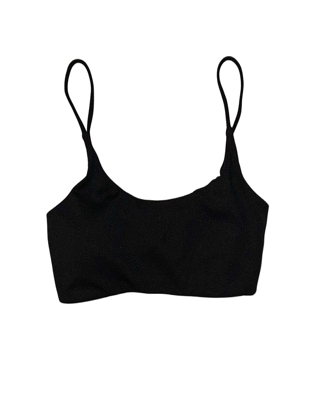 WOMEN'S Black Bikini Top Medium